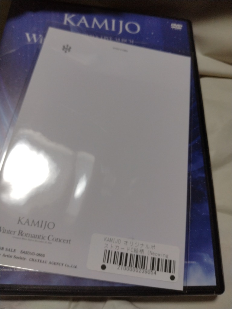 KAMIJO／Winter Romantic Concert （初回限定盤） [DVD] - 最
