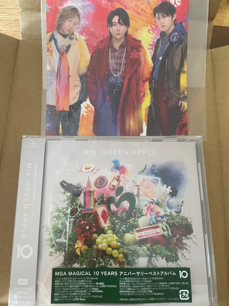 s*o様 Mrs. GREEN APPLE◆CD アルバム 6枚セット 10 [MAGICAL PRICE盤/初回生産限定] Mrs. GREEN APPLE CD