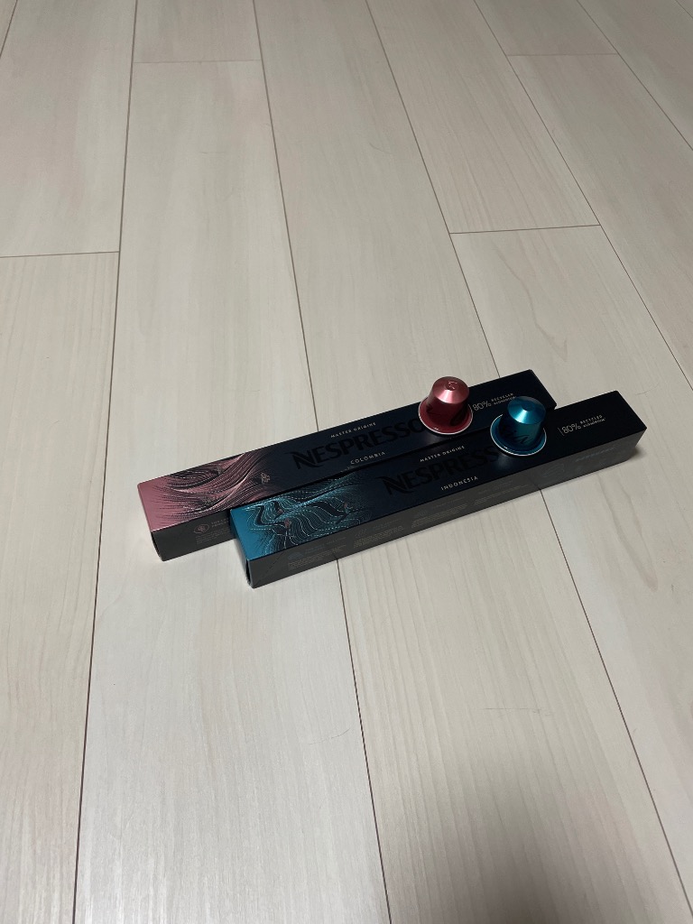 ネスプレッソカプセル マスターオリジン5本セット×2  化粧箱付 ネスプレッソ 公式 マスター オリジンズ コーヒーセット 5種（50