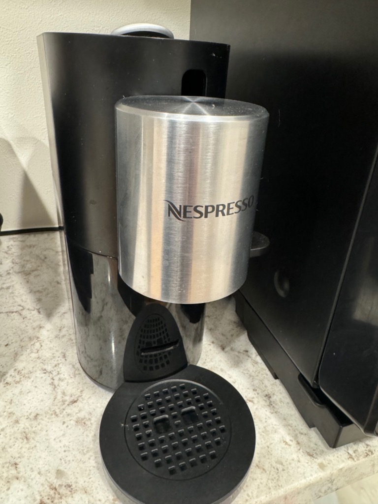公式 ネスプレッソ オリジナル カプセル式コーヒーメーカー ネスプレッソ アトリエ ブラック S85-BK-W エスプレッソマシン (7カプセル付き)