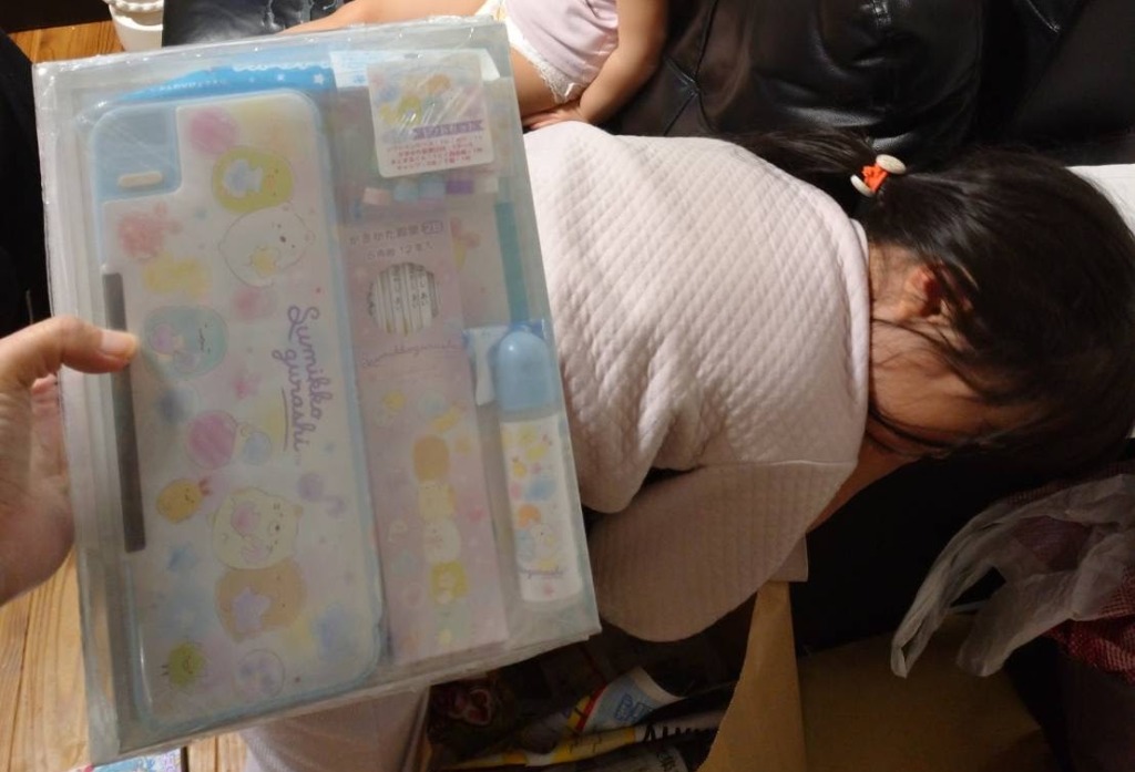 San-X すみっコぐらし 文具セット 7点セット ゴーゴースクール柄