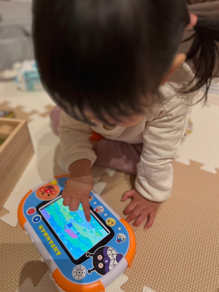 1.5才からタッチでカンタン！アンパンマン知育パッド ( 1台