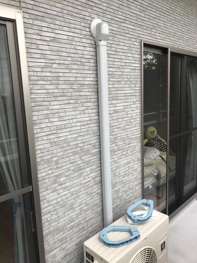 因幡電工 LD-70-G スリムダクトLD エアコン用配管化粧カバー 色