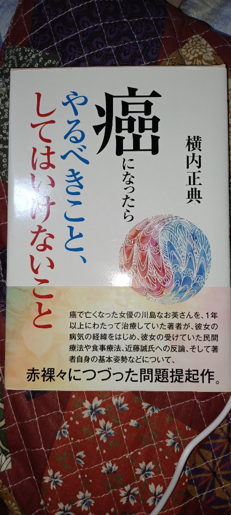 癌になったらやるべきこと、してはいけないこと 横内正典／著 ガンの本 - 最安値・価格比較 - Yahoo!ショッピング｜口コミ・評判からも探せる