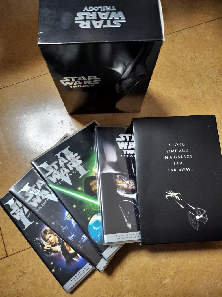 DVD／スター・ウォーズ トリロジー DVD−BOX 限定版 : ネット