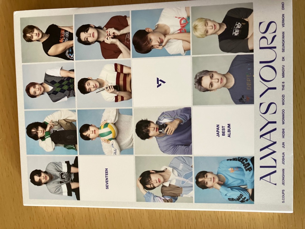 SEVENTEEN JAPAN BEST ALBUM 「ALWAYS YOURS」 (CARAT盤) SEVENTEEN
