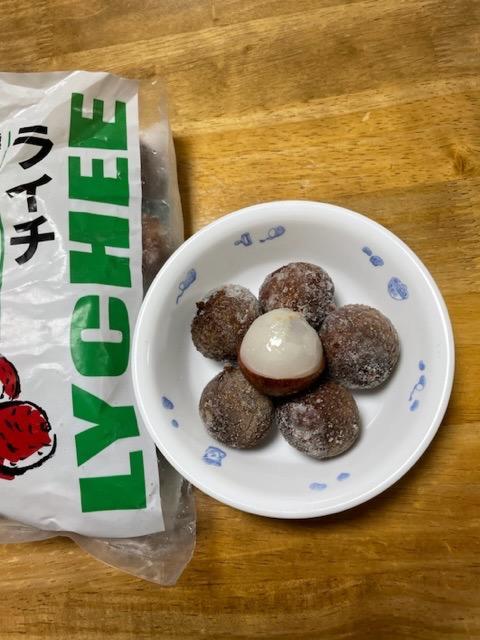 冷凍 ライチ 1kg 皮付き 黒葉種 トロピカルフルーツ スムージー