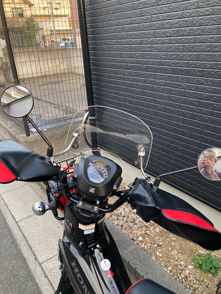 クロスカブ ウインドシールド 大型 CC110 ウメーターバイザー ウインド