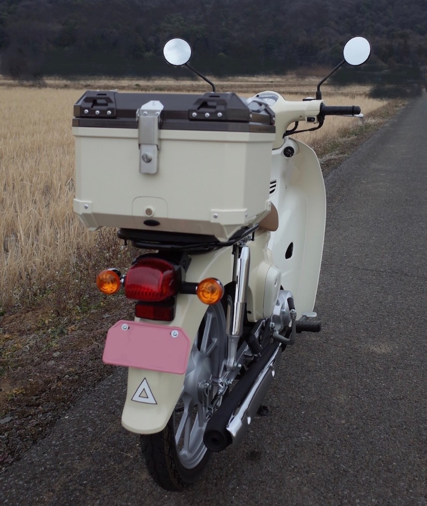 クロスカブ 23色 45L 大容量 リアボックス バイク バイク用