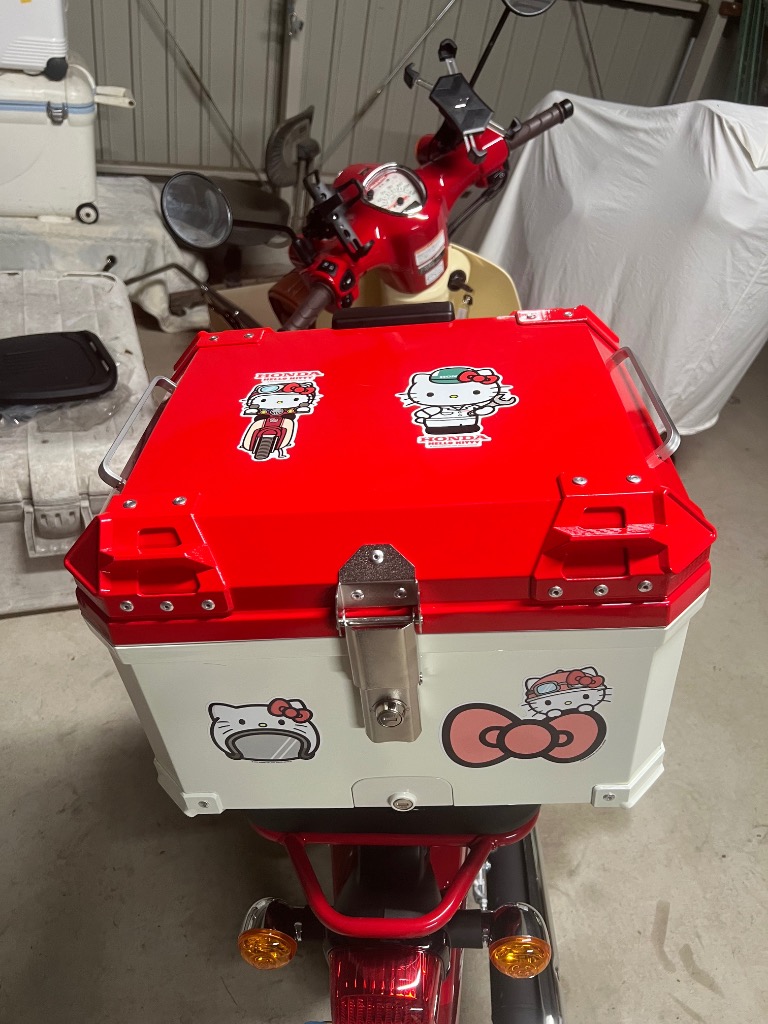 ハンターカブ 6色 57L 大容量 リアボックス バイク バイク用 スーパー