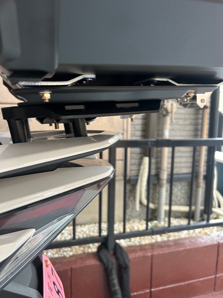ホンダ（HONDA） リアキャリア PCX用 キャリア バイク 積載量10kg 荷台