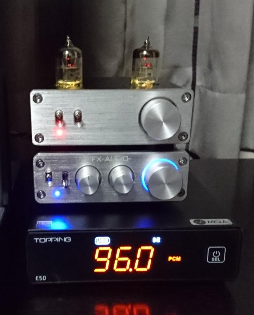 FX-AUDIO- FX-2020A+ CUSTOM [シルバー]TRIPATH製TA2020-020搭載デジタルアンプ