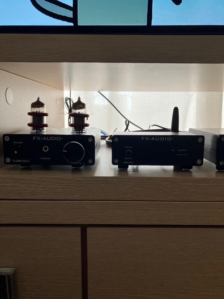 FX AUDIO FX-AUDIO- TUBE-04J[ブラック] 真空管ハイブリッド
