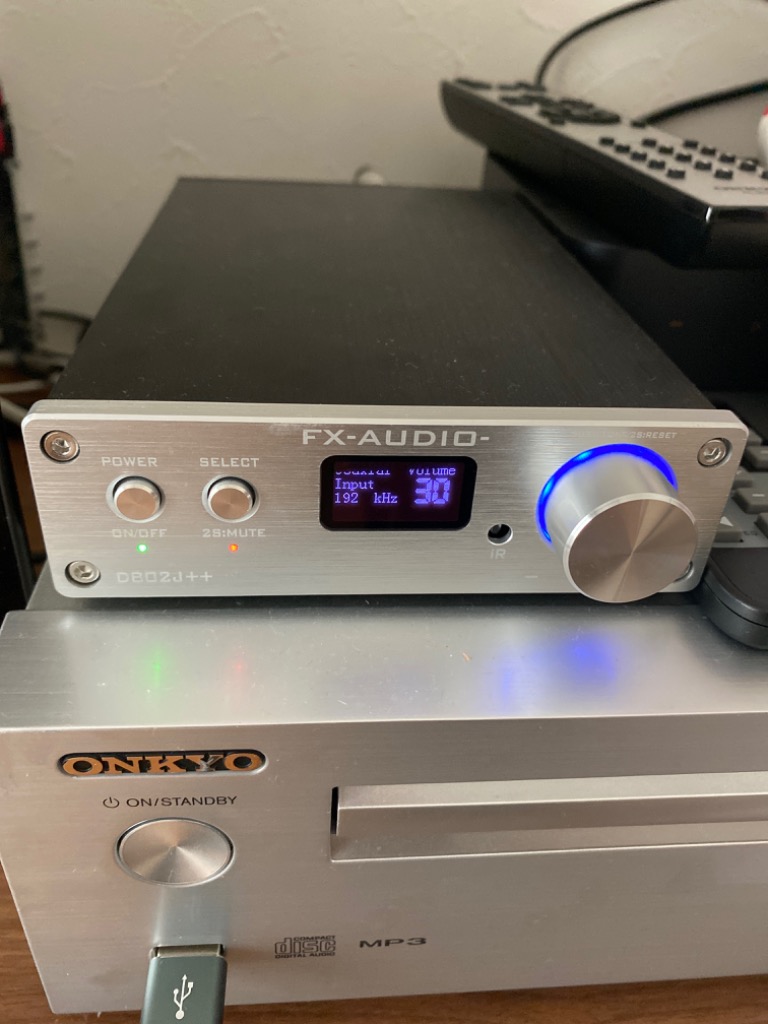 FX AUDIO FX-AUDIO- D802J++ [シルバー] デジタル3系統24bit