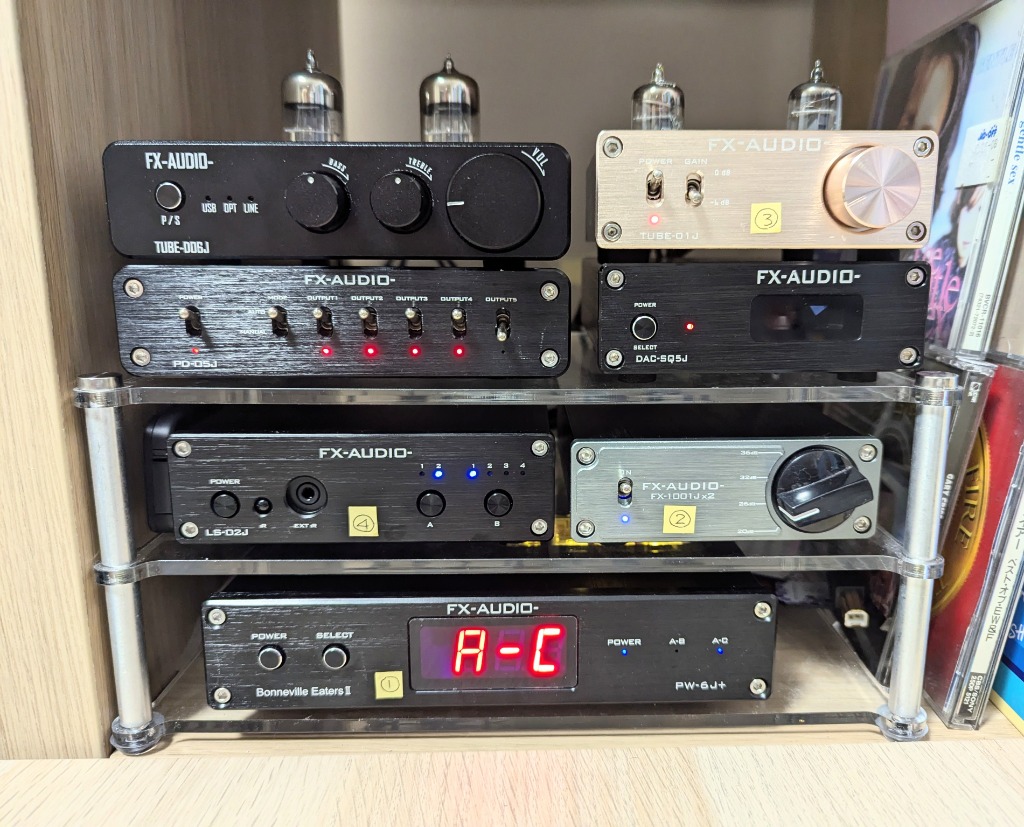 【正月値下げ中】ETA PD11LP パワー ディストリビューター　ライト付 FX AUDIO FX-AUDIO- [ACCESSORY SERIES] PD-05J 5系統DC電源