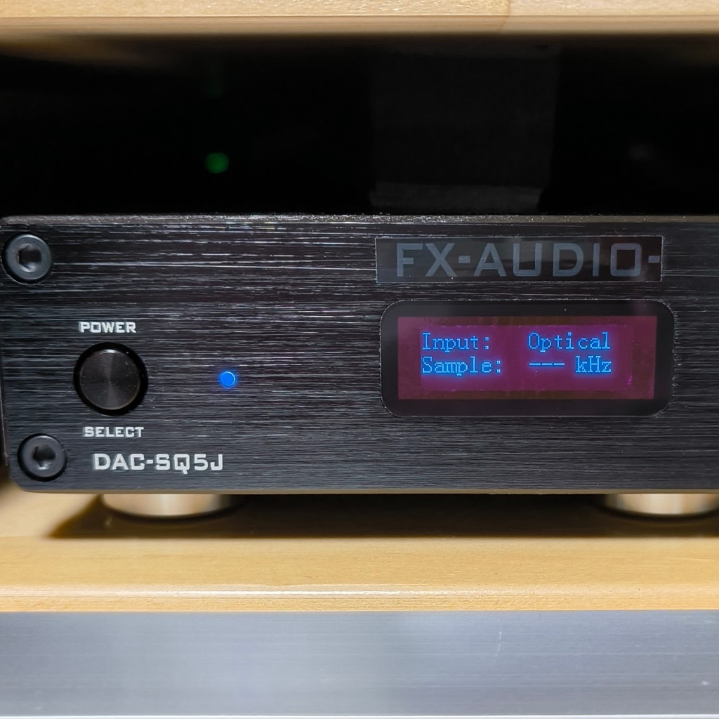 FX-AUDIO DAC-SQ5J + ACアダプター + 変換ケーブル FX AUDIO FX-AUDIO- DAC-SQ5J[ブラック] Burr-Brown PCM1794A