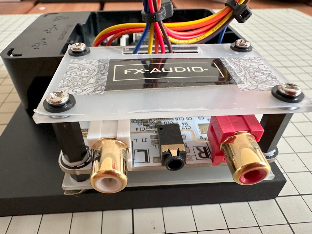 PCM510xA I2S DAC 完成基板シリーズ共通 アクリルケースキット : NFJ