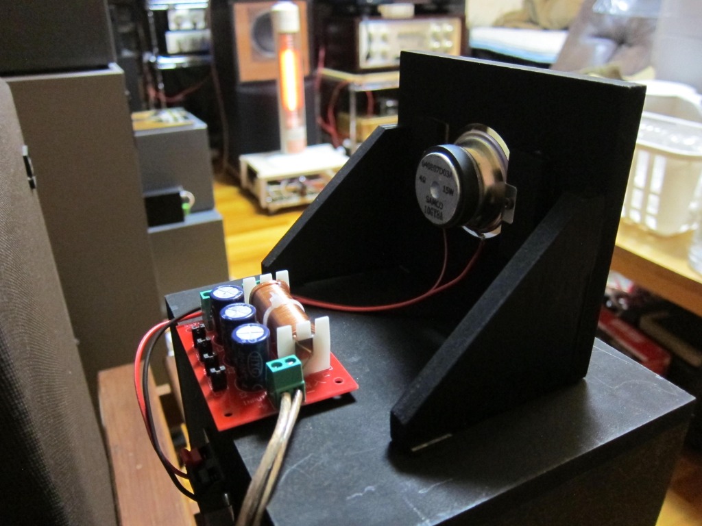 ツイーターユニット1.5インチ(40mm) 4Ω/MAX30W [スピーカー自作/DIY