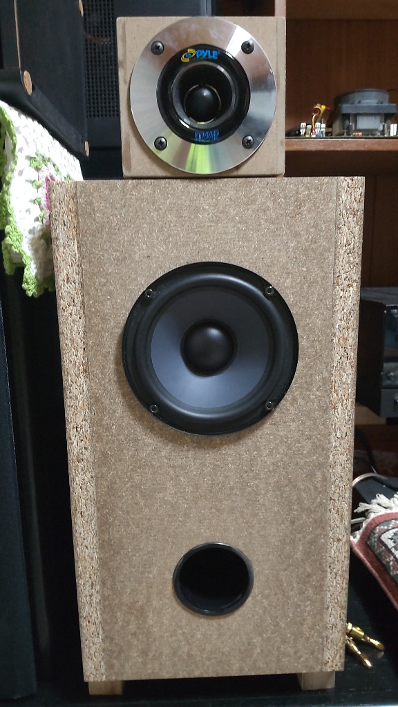 ミッドレンジユニット4.5インチ(115mm) 4Ω/MAX40W [スピーカー自作/DIY