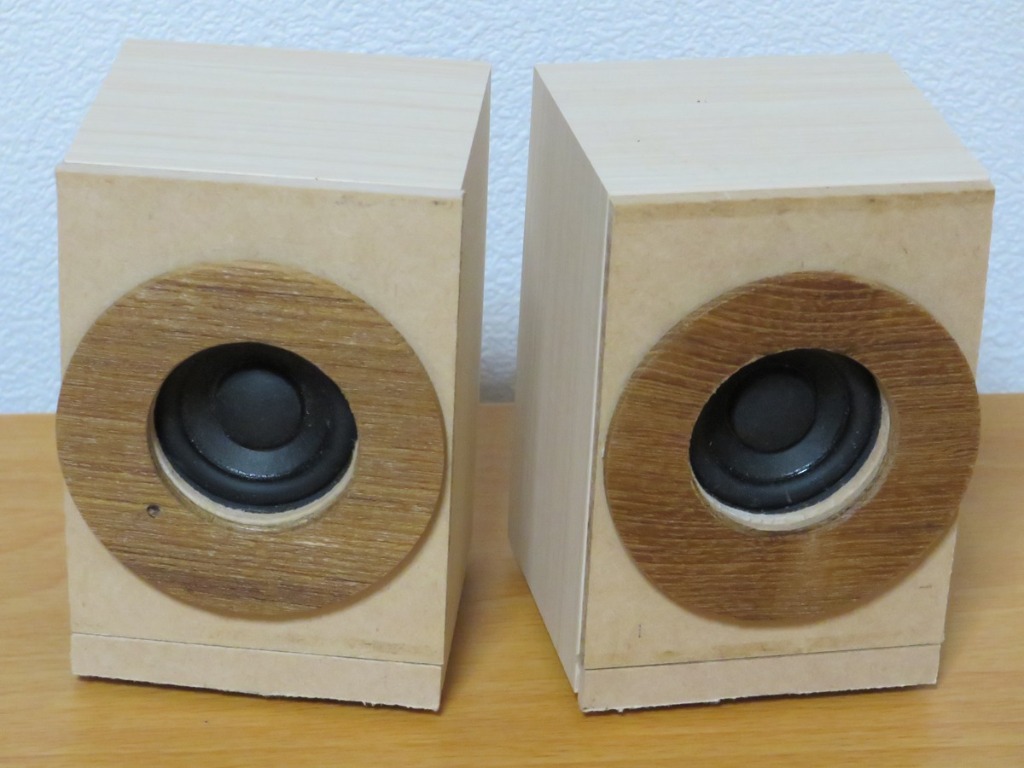 ★ハンドメイド・スピーカー（自作）★DENON◇8cm / 4Ω ☆ハンドメイド・スピーカー（自作）☆DENON◇8cm / 4Ω ☆ハンドメイド