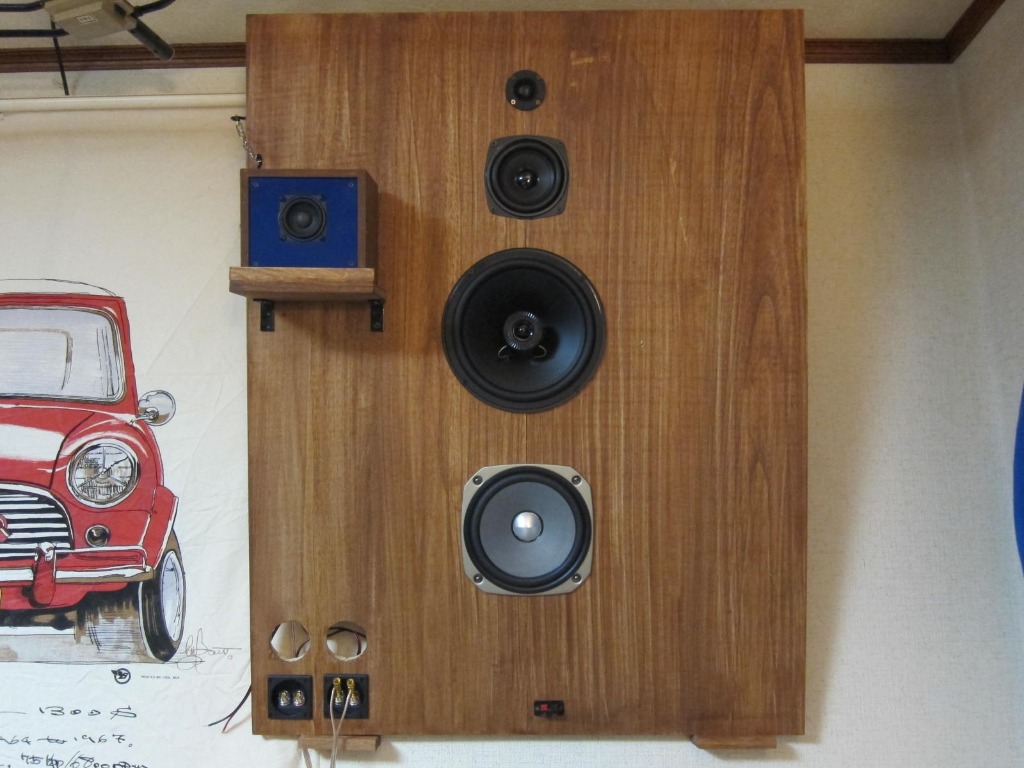 P1000K互換形状 10cm フルレンジスピーカーユニット 3.5インチ 4Ω