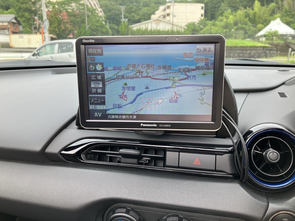 NDロードスター パナソニック ゴリラ用ナビ取付キット NDロードスター