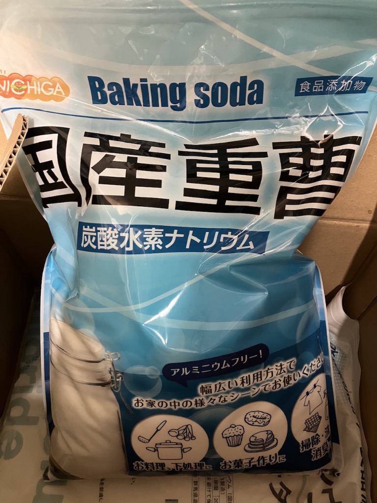 国産重曹 4.7ｋｇ 東ソー製 炭酸水素ナトリウム 食品添加物 NICHIGA(ニチガ) TK1 : 3y-ugny-8l90 :  NICHIGA(ニチガ)Yahoo!店 - 通販 - Yahoo!ショッピング