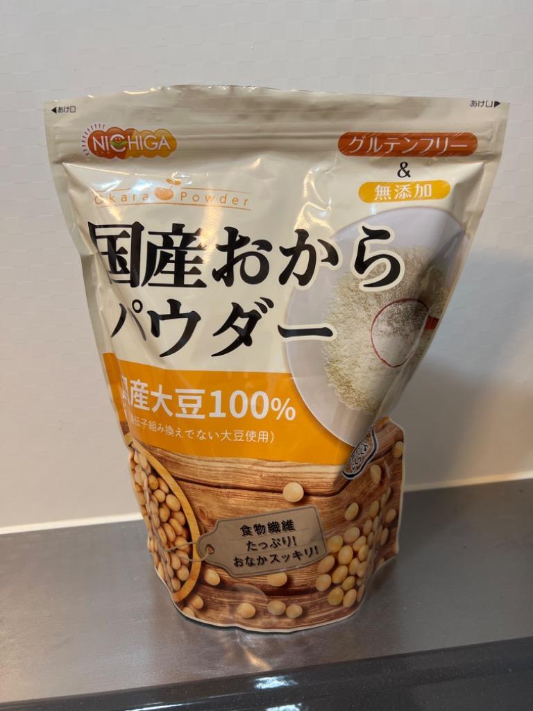 自然健康社 おからパウダー 1kg×4個 超微粉 国産 無添加