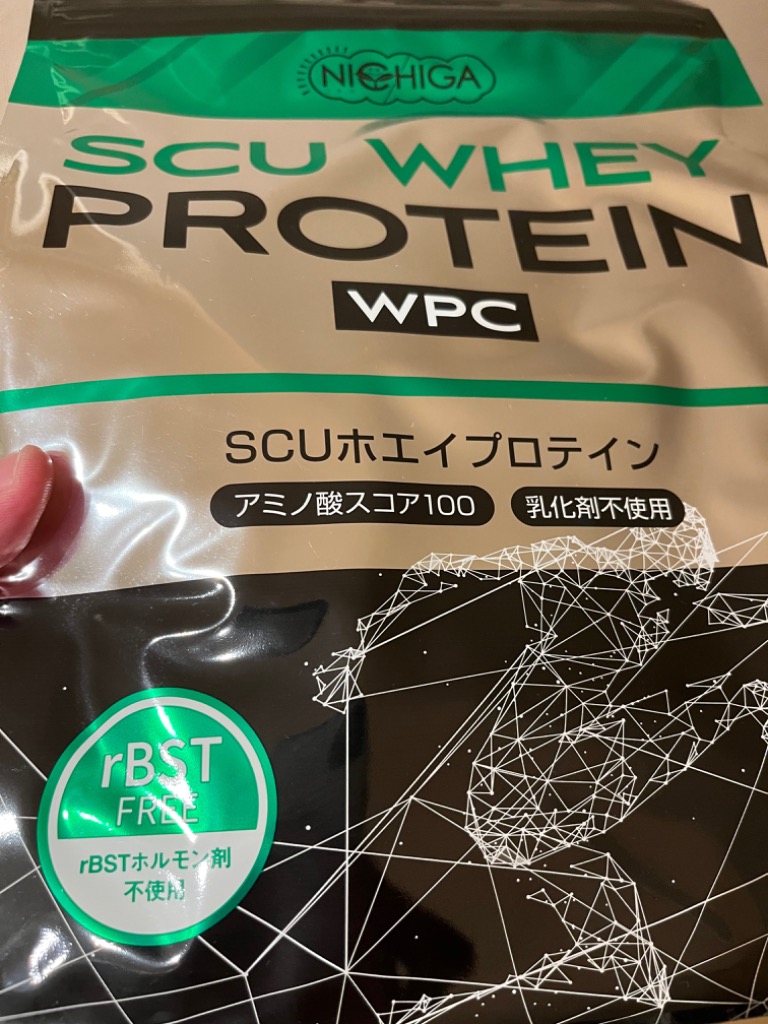 SCU ホエイプロテイン 1ｋｇ×3袋 〈rBSTホルモン剤不使用〉 甘味料不