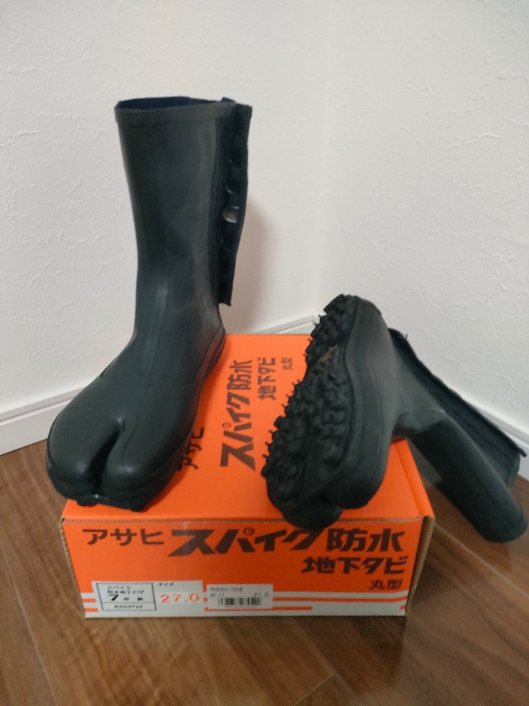 アサヒ 防水スパイク足袋 27.0cm : nicology ニコロジィ ヤフー