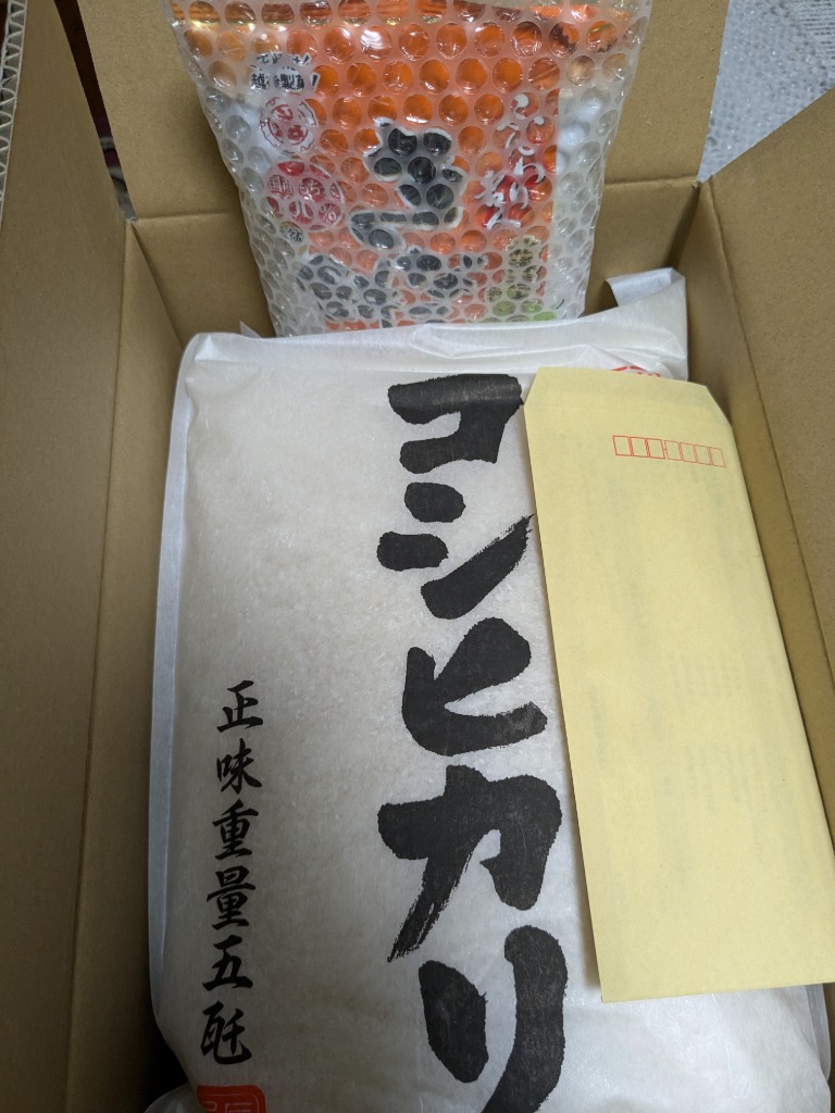 コシヒカリ お米 新潟県産 白米 10kg (5kg×2個) 令和6年産