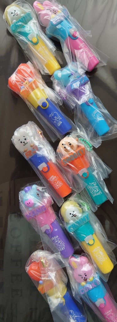 BT21 - BT21 Light stick charm ライトスティックチャーム10個入り BT21 Light stick charm(10個入)【再販】 | BT21 おもちゃ