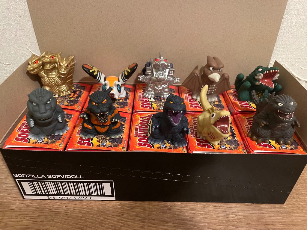 GODZILLA SOFVIDOLL 10個入りBOX (食玩) [バンダイ] - 最安値