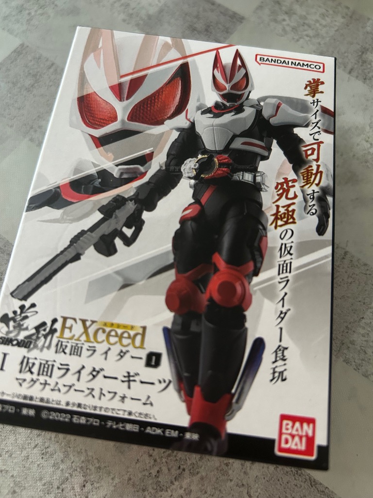 掌動EXCEED仮面ライダー （食玩） BOX 2025年8月25日発売予定