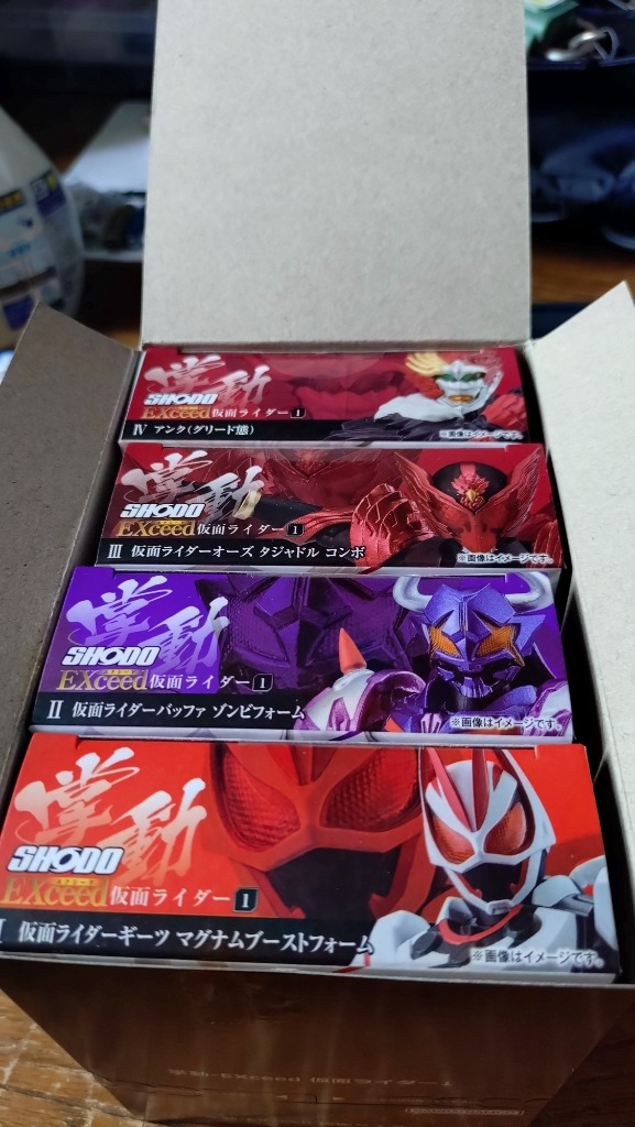 ★激レア　仮面ライダー　食玩　最強6個セット 掌動EXCEED仮面ライダー （食玩） BOX 2025年8月25日発売予定