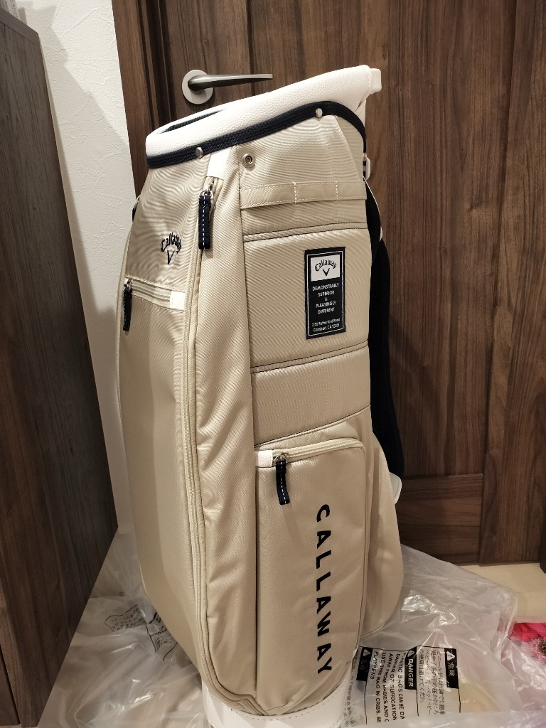 Callaway キャディバッグ ベージュ Callaway キャロウェイ（Callaway） メンズキャディバッグ