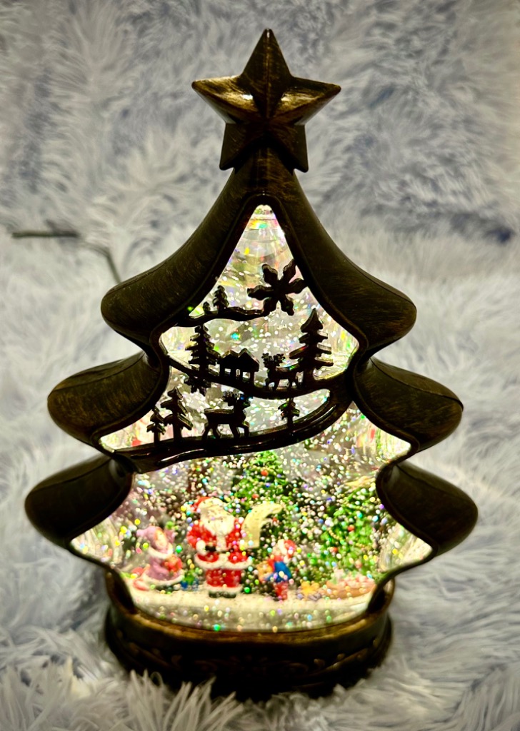 クリスマス スノードーム スノーイング ライト アクアリウム クリスマス スノードーム スノーイング ライト アクアリウム