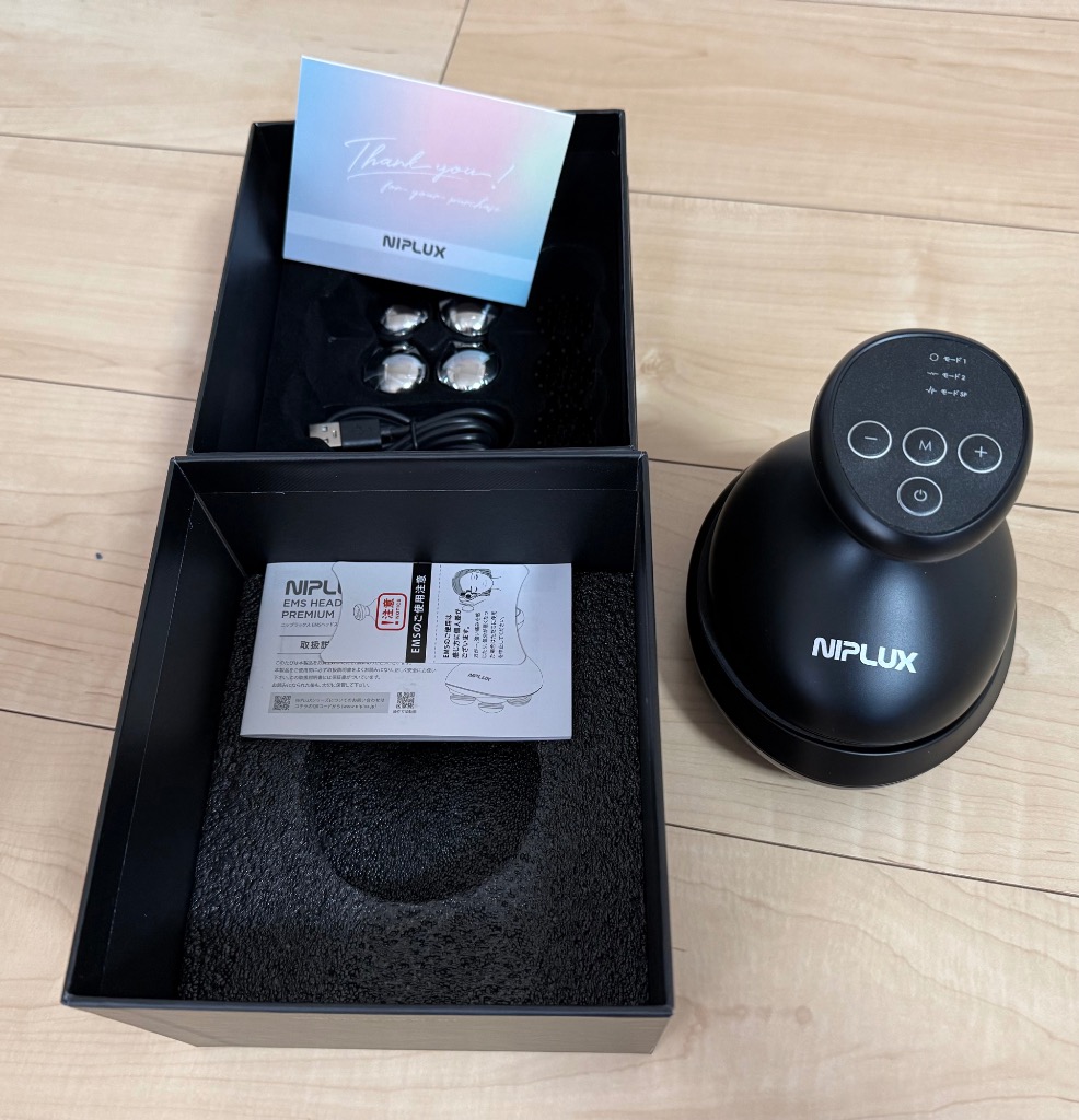 NIPLUX ヘッドスパ革命 EMS頭皮マッサージ器 ヘッド