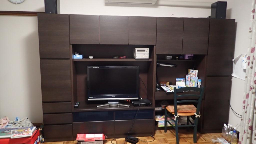 ニトリ 壁面ユニット(TVボード Nウォーレン 120セット DBR ニトリ 壁面ユニット(TVボード Nウォーレン 120セット DBR