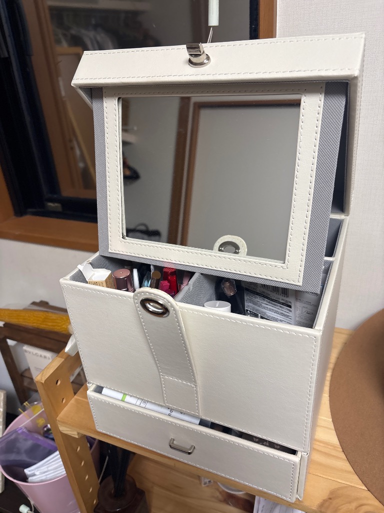 コスメボックス ホワイト Amazon.co.jp: 萩原 メイクボックス コスメボックス コスメ