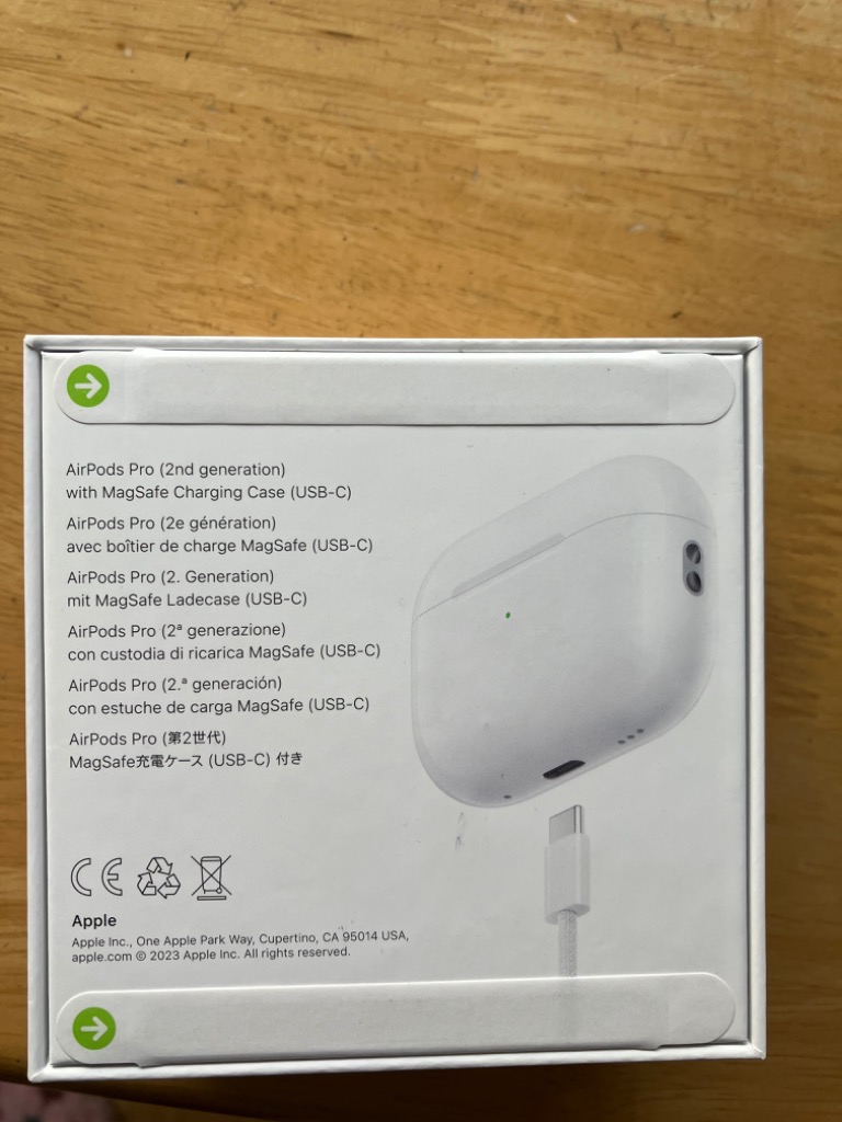 Apple AirPods Pro（第2世代） USB Type-C MTJV3J/A イヤホン本体 - 最 