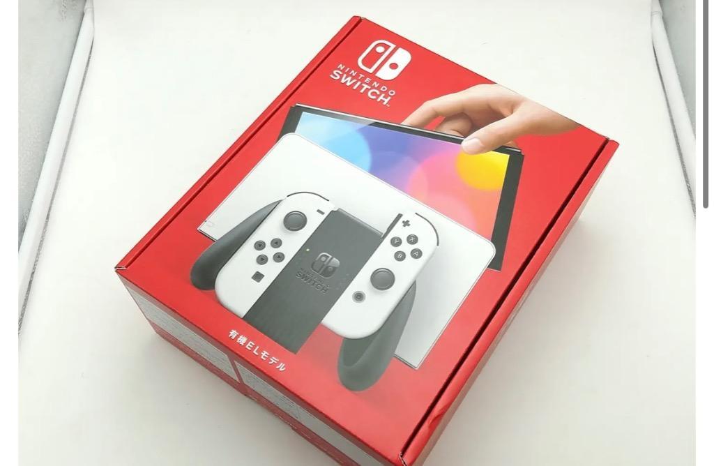 新品』Nintendo Switch (有機ELモデル) HEG-S-KAAAA [ホワイト] 任天堂 ...