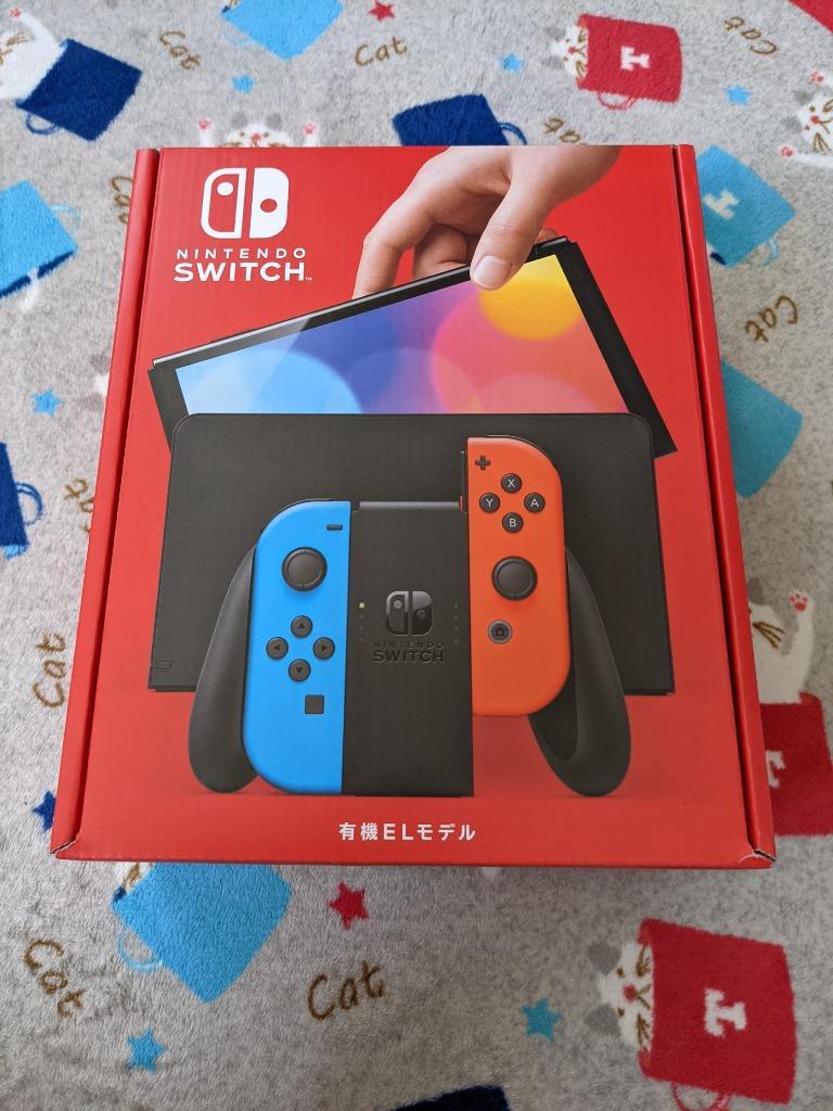 新品』Nintendo Switch (有機ELモデル) HEG-S-KABAA [ネオンブルー 