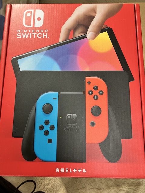 新品』Nintendo Switch (有機ELモデル) HEG-S-KABAA [ネオンブルー 