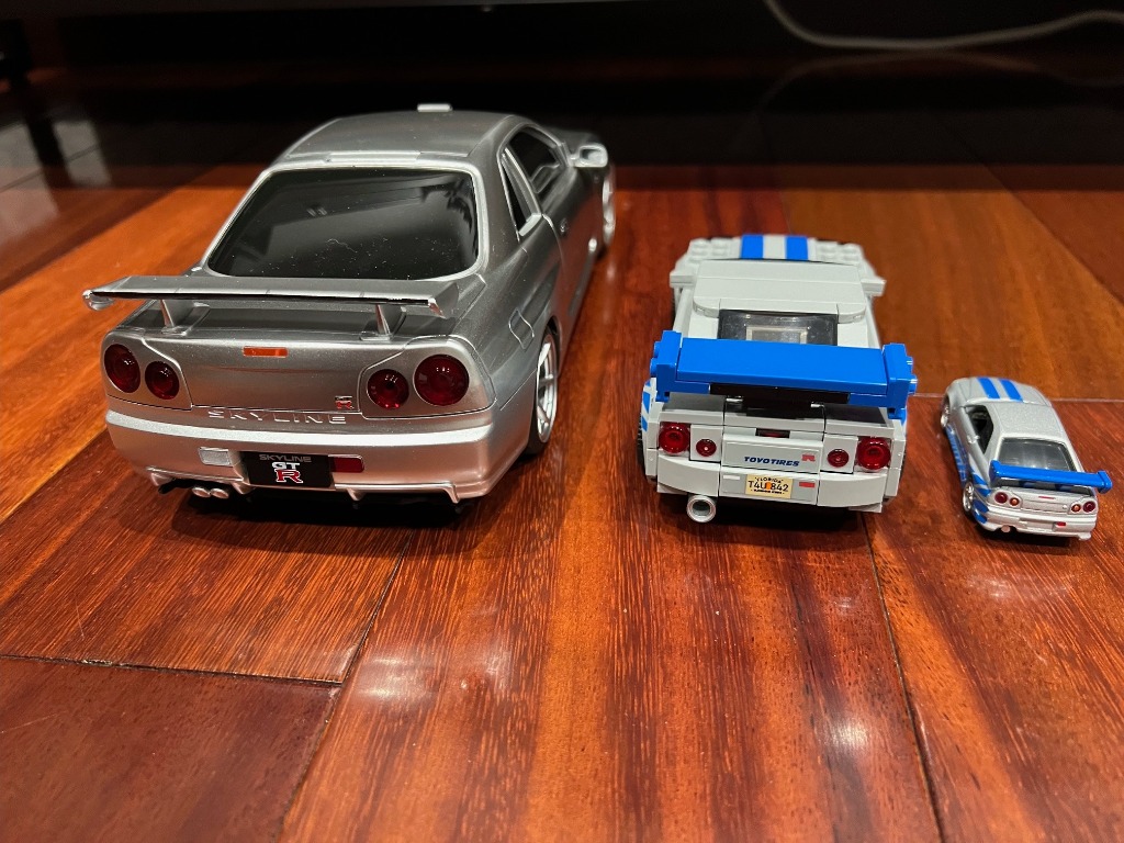 日産スカイラインGT-R BNR34 ウェットティッシュケース Nissan
