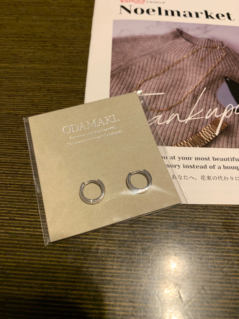 RN_mama♡プロフ必読♡様 新品♡Mal.ペーパークリップピアス　18金 RN_mama♡プロフ必読♡様 新品♡Mal.ペーパークリップピアス 18