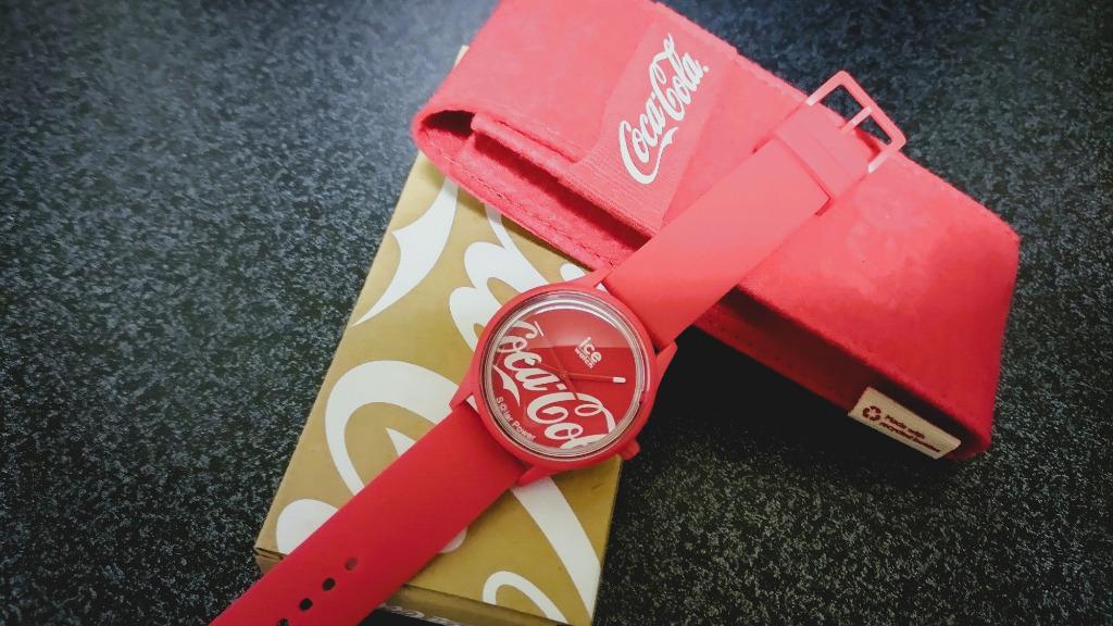 ICE WATCH 腕時計 ソーラー アイスウォッチ コカ・コーラ コラ ICE WATCH 腕時計 ソーラー アイスウォッチ コカ・コーラ コラ