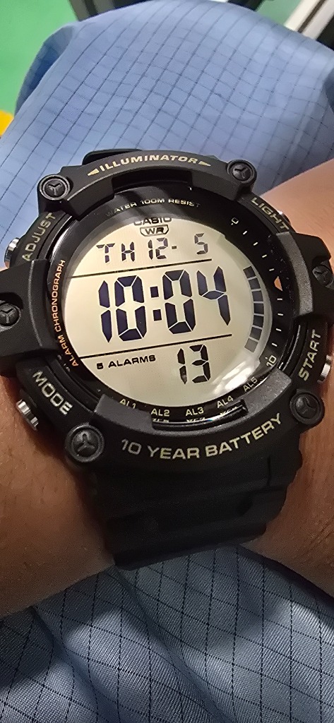 CASIO カシオ 腕時計 チープカシオ 海外モデル 大画面 ロング
