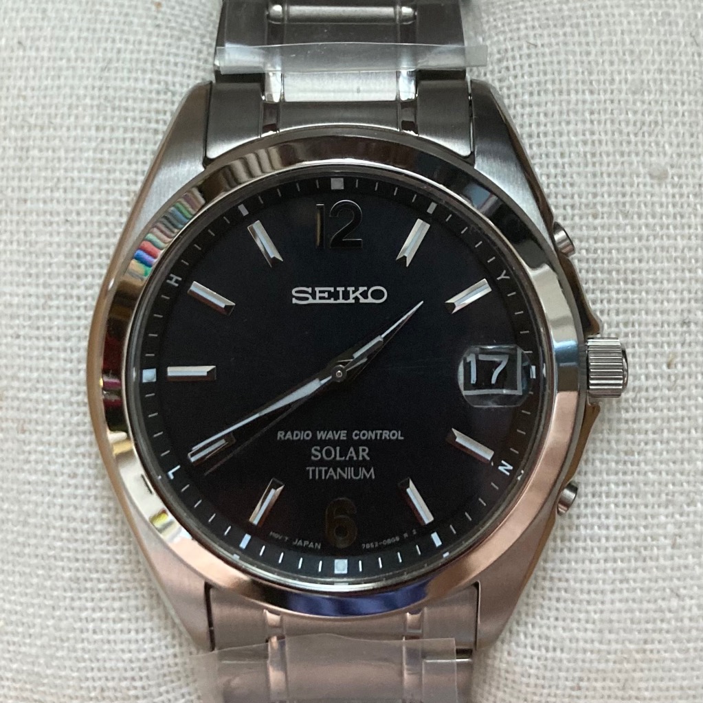 専用出品✨ SEIKO スピリット　腕時計　ソーラー　チタン　デイト　コンビ 21700209.jpg