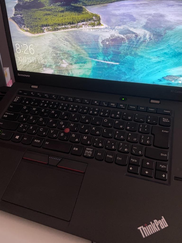 Lenovo ThinkPad x1 carbon i5-8350u 中古 Core i5-8350UやWindows 11 Pro搭載「ThinkPad X1 Carbon」が